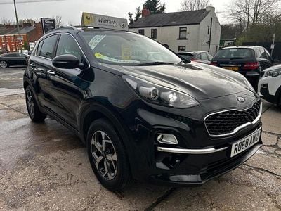Begagnad Kia Sportage 130 HK (95 kW) 2018 Svart SUV