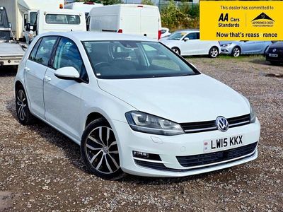 Used VW Golf VII S 125 HP (91 kW) 2015 White Hatchback