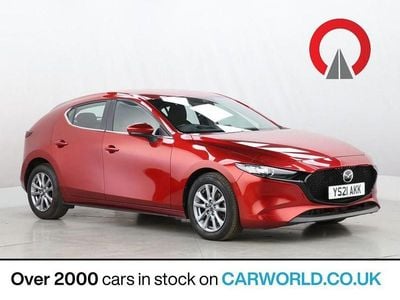 Red Used 2021 Mazda 3 Hatchback | £11,651 (Super price)