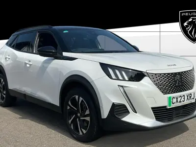 Used Peugeot 2008 GTi 100 kW (136 HP) 2023 White SUV