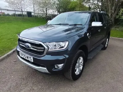 Used Ford Ranger Limited 2020 Grey Pickup