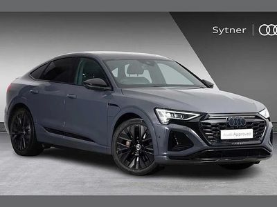 Usado Audi Q8 e-tron Black Edition 300 kW (408 HP) 2023 Cinzento SUV