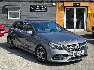 Used Mercedes A220 AMG line 2017 Grey Hatchback