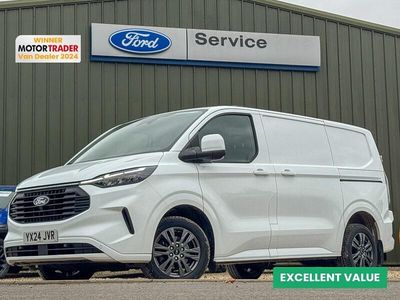 Used Ford Transit Custom Limited 150 HP (110 kW) 2024 White Van