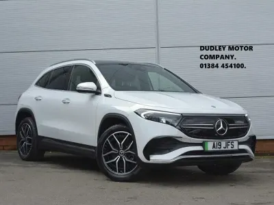 Used Mercedes EQA250 AMG line 139 kW (190 HP) 2021 White SUV