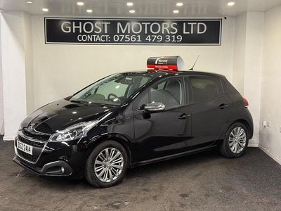 Used Peugeot 208 Signature Sky 2019 Black Hatchback