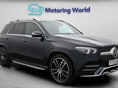 Used Mercedes GLE350 AMG line 320 HP (235 kW) 2022 Blue SUV