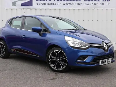 Used Renault Clio Dynamique 120 HP (88 kW) 2018 Blue Hatchback