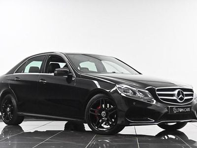 Begagnad Mercedes E250 AMG line 2015 Svart Sedan