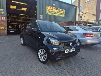 Used Smart ForFour Passion 2019 Black Hatchback