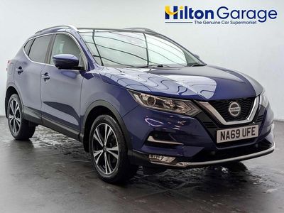 Used Nissan Qashqai N-Connecta 140 HP (102 kW) 2019 Blue SUV