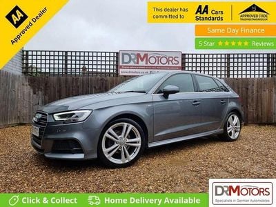 Used Audi A3 Sportback S-Line 116 HP (85 kW) 2018 Grey Hatchback