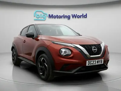 Used Nissan Juke N-Connecta 114 HP (83 kW) 2023 Red SUV
