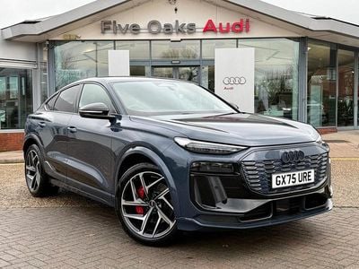 Used Audi SQ6 Sportback e-tron Black Edition 360 kW (490 HP) 2025 Blue SUV