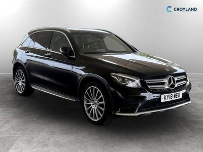 Used Mercedes GLC350 AMG line 2018 Black Estate