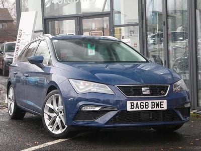 Used Seat Leon ST FR 181 HP (133 kW) 2019 Blue Estate