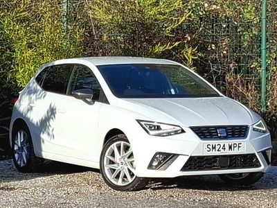 Used Seat Ibiza XCELLENCE 115 HP (84 kW) 2024 White Hatchback
