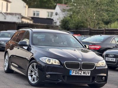 Black Used 2012 BMW 520 M Sport Estate | £4,780 (Fair price)