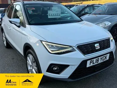 Używany Seat Arona SE Technology 95 KM (69 kW) 2018 Biały SUV