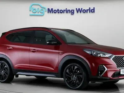 Used Hyundai Tucson N Line 136 HP (100 kW) 2020 Red SUV