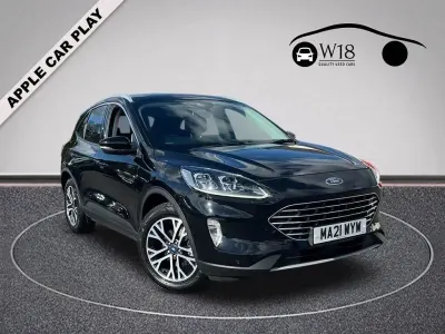 Used Ford Kuga Titanium 120 HP (88 kW) 2021 Black SUV