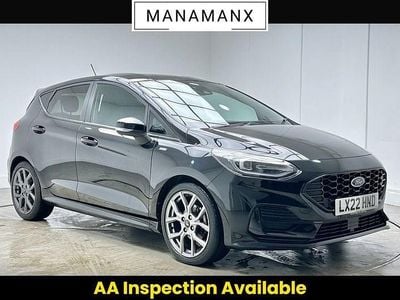 Used Ford Fiesta ST-Line 125 HP (91 kW) 2022 Black Hatchback