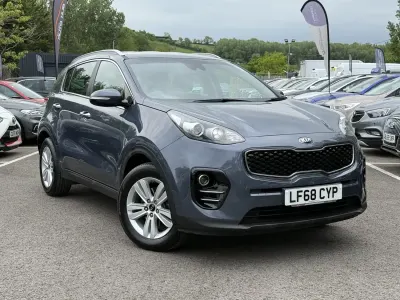 Begagnad Kia Sportage 114 HK (83 kW) 2018 Blå SUV