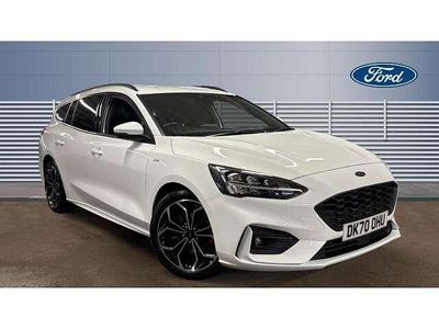 White Used 2020 Ford Focus ST-Line X Estate | £16,298 (Fair price)