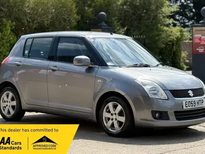 Używany Suzuki Swift GLX 101 KM (74 kW) 2009 Szary Hatchback