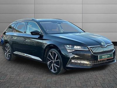 Used Skoda Superb 214 HP (157 kW) 2023 Black Estate