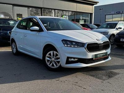 Used Skoda Fabia Comfort 70 HP (51 kW) 2022 White Hatchback