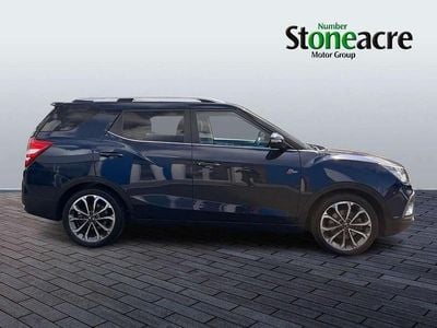 Used Ssangyong (KGM) Tivoli 115 HP (84 kW) 2017 Blue SUV