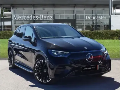 Used Mercedes EQE350 AMG line 214 kW (292 HP) 2024 Black Sedan
