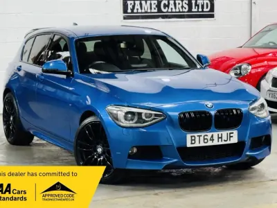 Usado BMW 120 M Sport 2014 Azul Utilitario