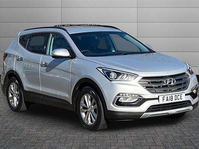 Used Hyundai Santa Fe Premium 200 HP (147 kW) 2018 Silver SUV