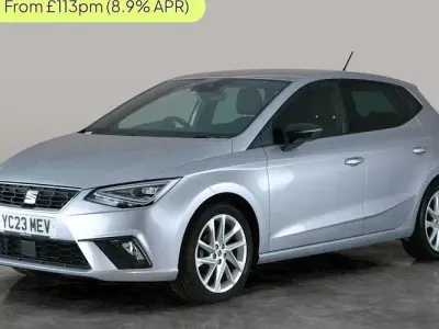 Begagnad Seat Ibiza FR 80 HK (58 kW) 2023 Silver Halvkombi