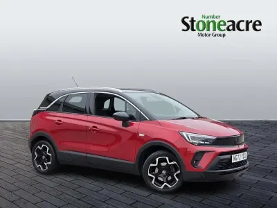 Used Vauxhall Crossland Ultimate 130 HP (95 kW) 2023 Red SUV