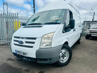 Used Ford Transit 155 HP (114 kW) 2013 White Van