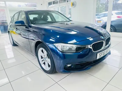 Used BMW 330e Sport Line 2016 Blue Sedan