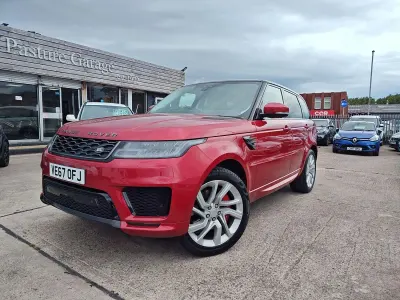 Used Land Rover Range Rover Sport HSE Dynamic 404 HP (297 kW) 2018 Red SUV