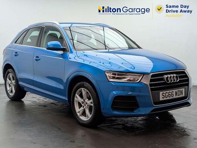 Używany Audi Q3 Advanced 150 KM (110 kW) 2016 Niebieski SUV