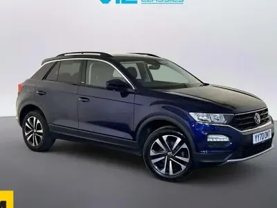 Used VW T-Roc United 150 HP (110 kW) 2020 Blue SUV