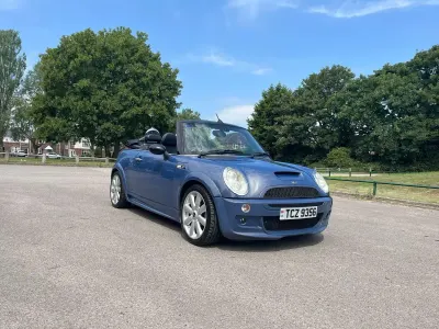 Used Mini Cooper S Cabriolet 2004 Blue Cabriolet