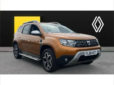 Used Dacia Duster Prestige 114 HP (83 kW) 2018 Orange SUV