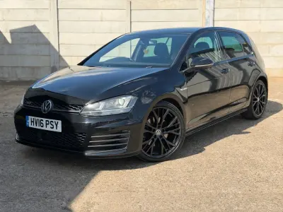 Used VW Golf VII GTD 184 HP (135 kW) 2016 Black Hatchback