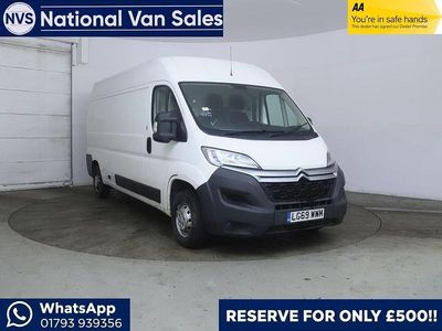 Used Citroën Relay 140 HP (102 kW) 2019 White Van
