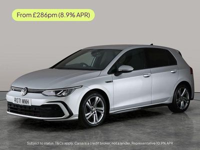 Used VW Golf VII R-line 150 HP (110 kW) 2021 Silver Hatchback