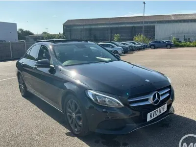 Used Mercedes C220 Premium Plus 2017 Black Sedan