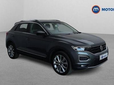 Grey Used 2021 VW T-Roc SEL SUV | £18,999 (Fair price)