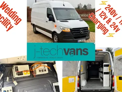 Używany Mercedes Sprinter 2021 Biały Van